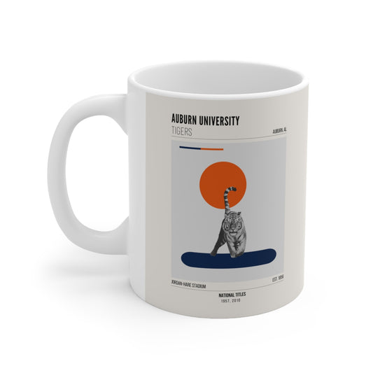 University of Auburn Tigers 11 oz. Minimalist Coffee Mug