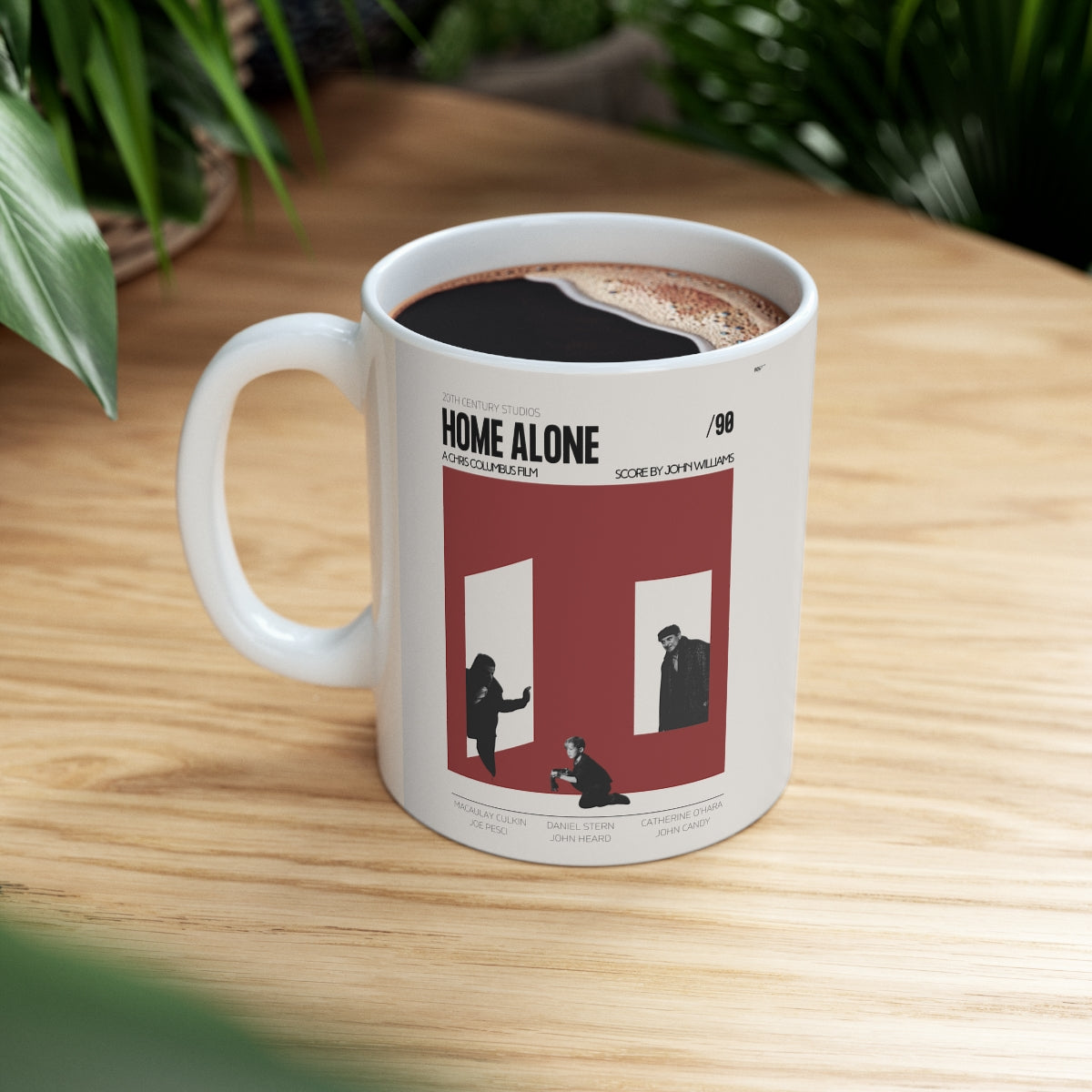"Home Alone" Film Mid-Century Modern 11oz. Coffee Mug