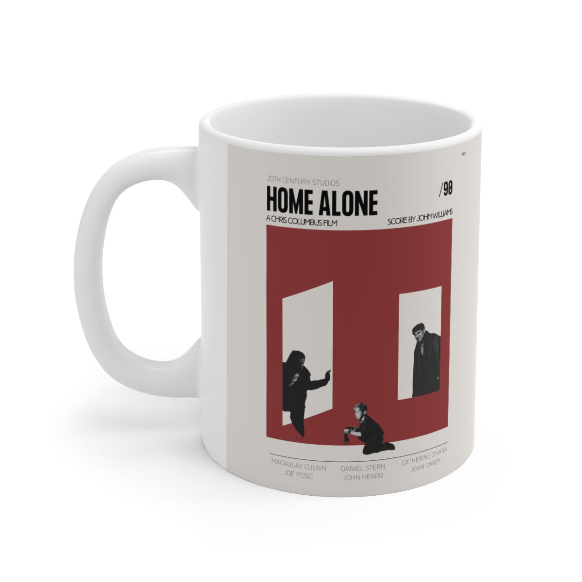 "Home Alone" Film Mid-Century Modern 11oz. Coffee Mug