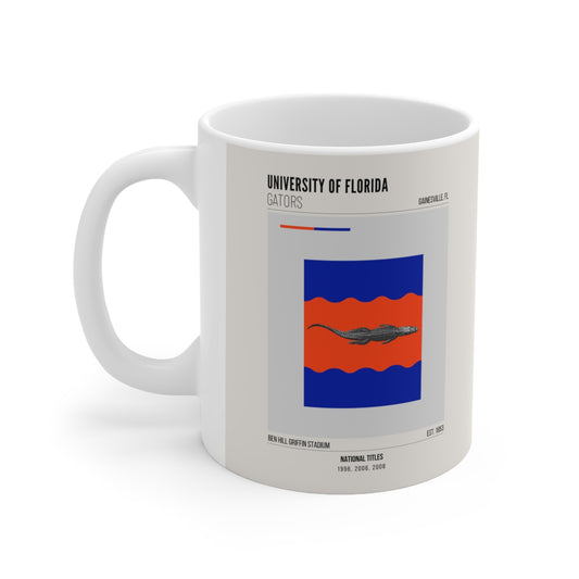 University of Florida Gators 11 oz. Minimalist Coffee Mug