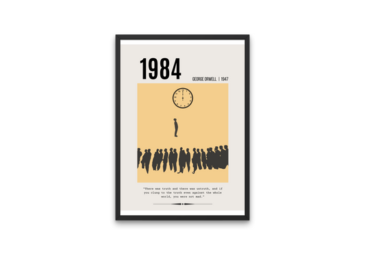 1984 Book Poster