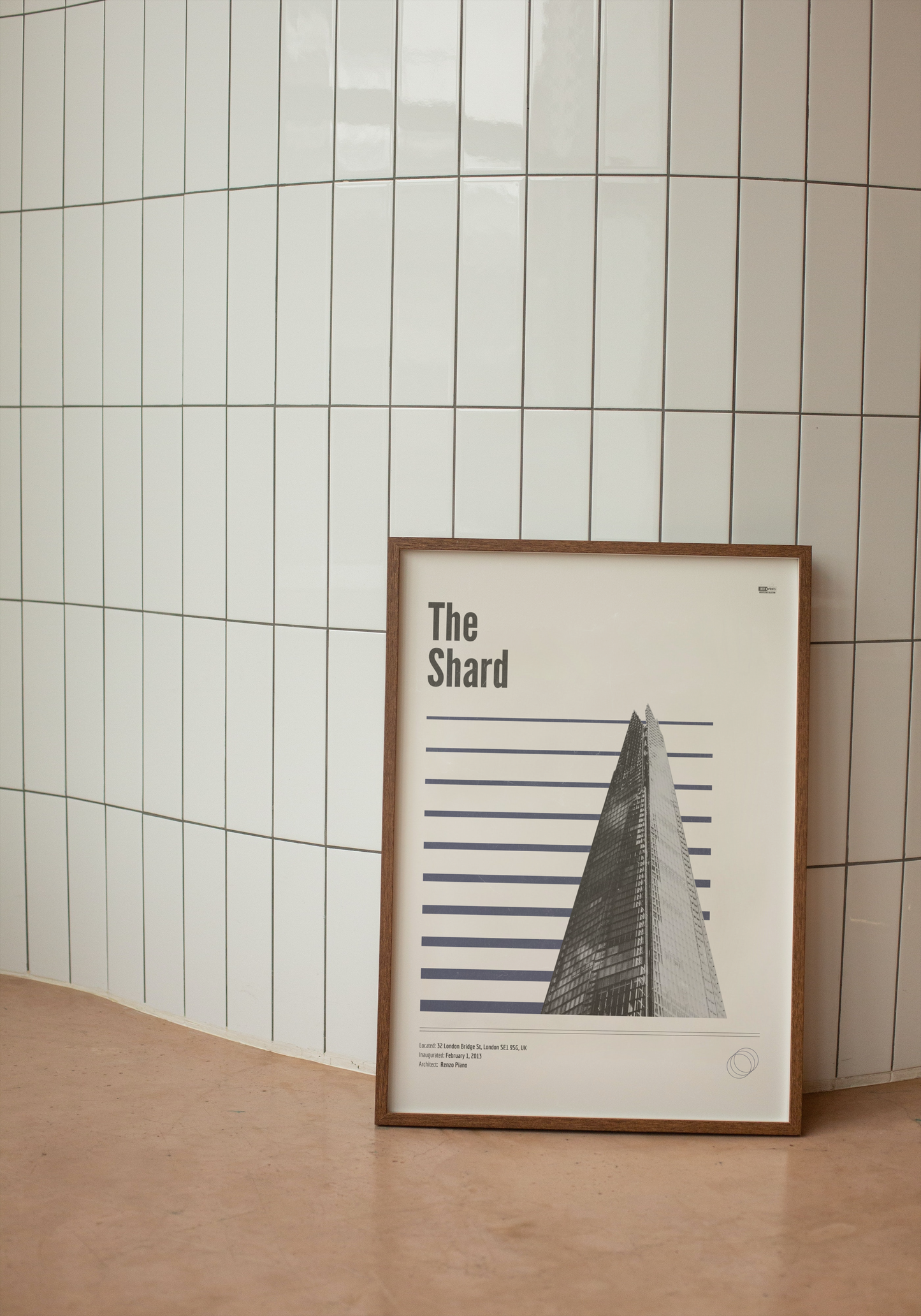 The Shard Minimalist Architecture Poster