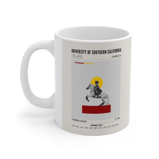 University of Southern California Trojans 11 oz. Minimalist Coffee Mug